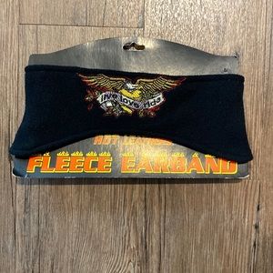 Unisex Hot Leathers Gold Eagle Fleece Earband